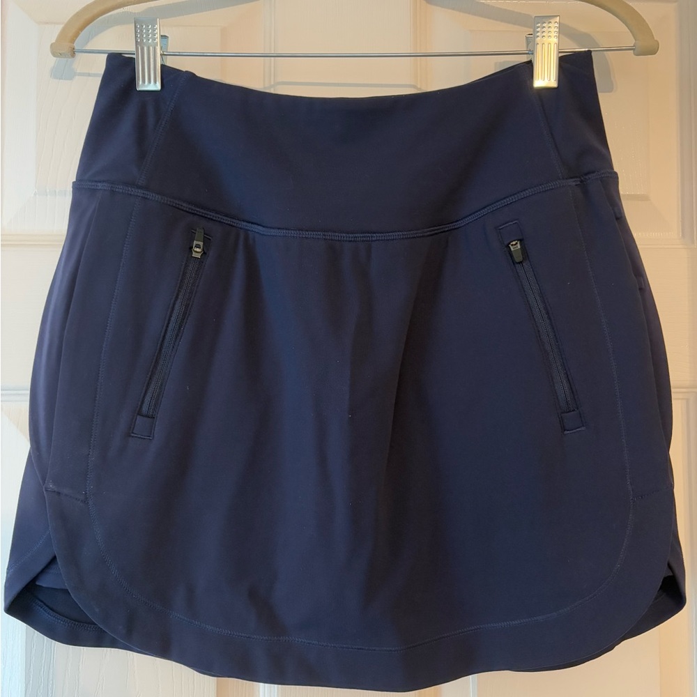 Athleta Navy Blue Athletic Skirt